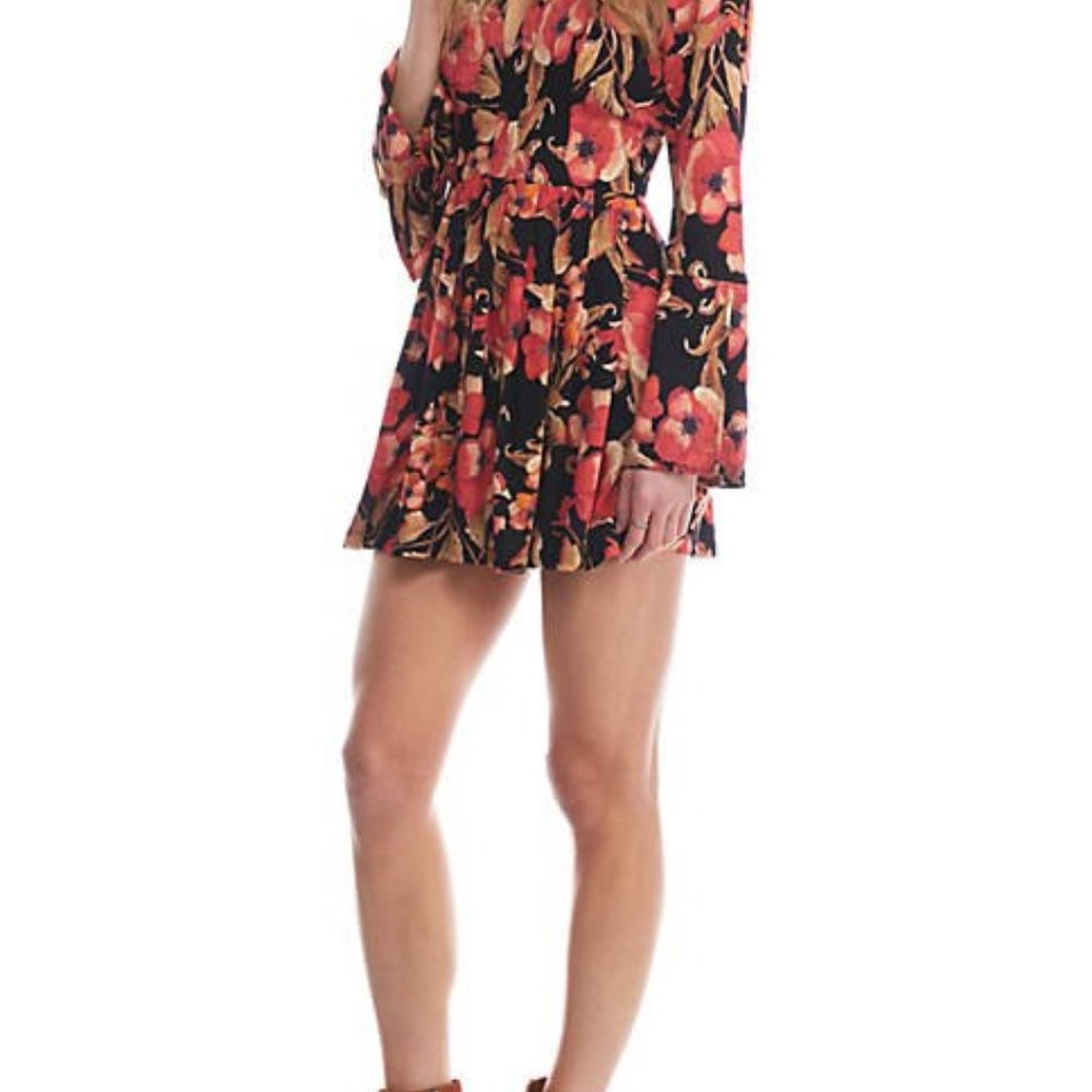 Free People Tegan keyhole dress